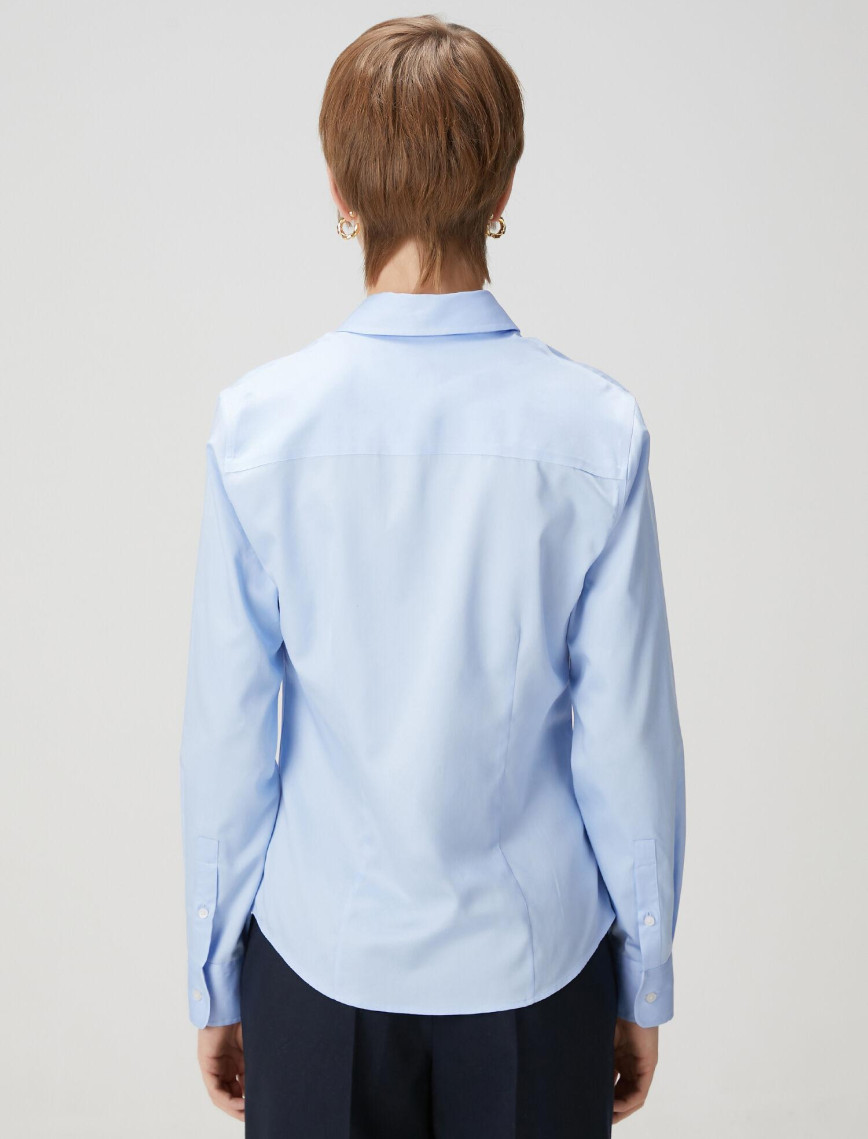 Beymen Club Kadın Mavi Gömlek Beymen Club Kadın Mavi Gömlek