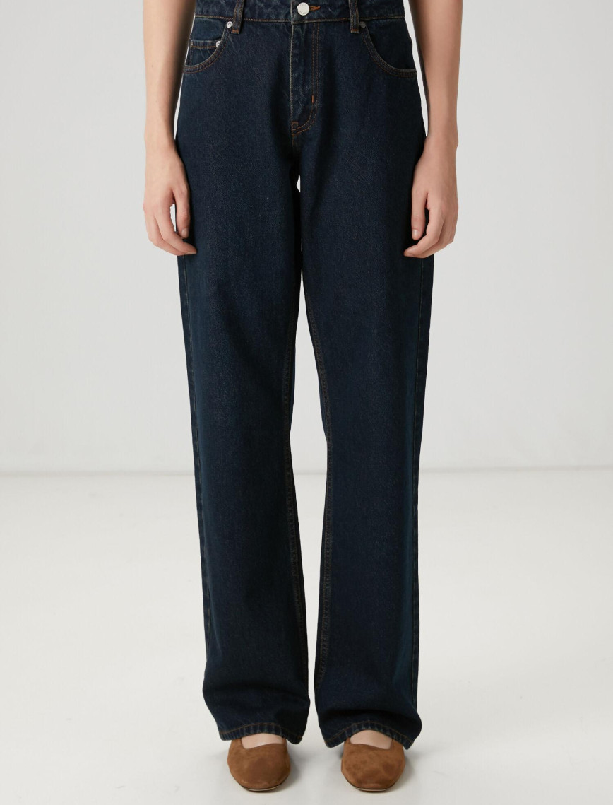 Beymen Club Kadın Koyu Mavi Jean Pantolon Beymen Club Kadın Koyu Mavi Jean Pantolon