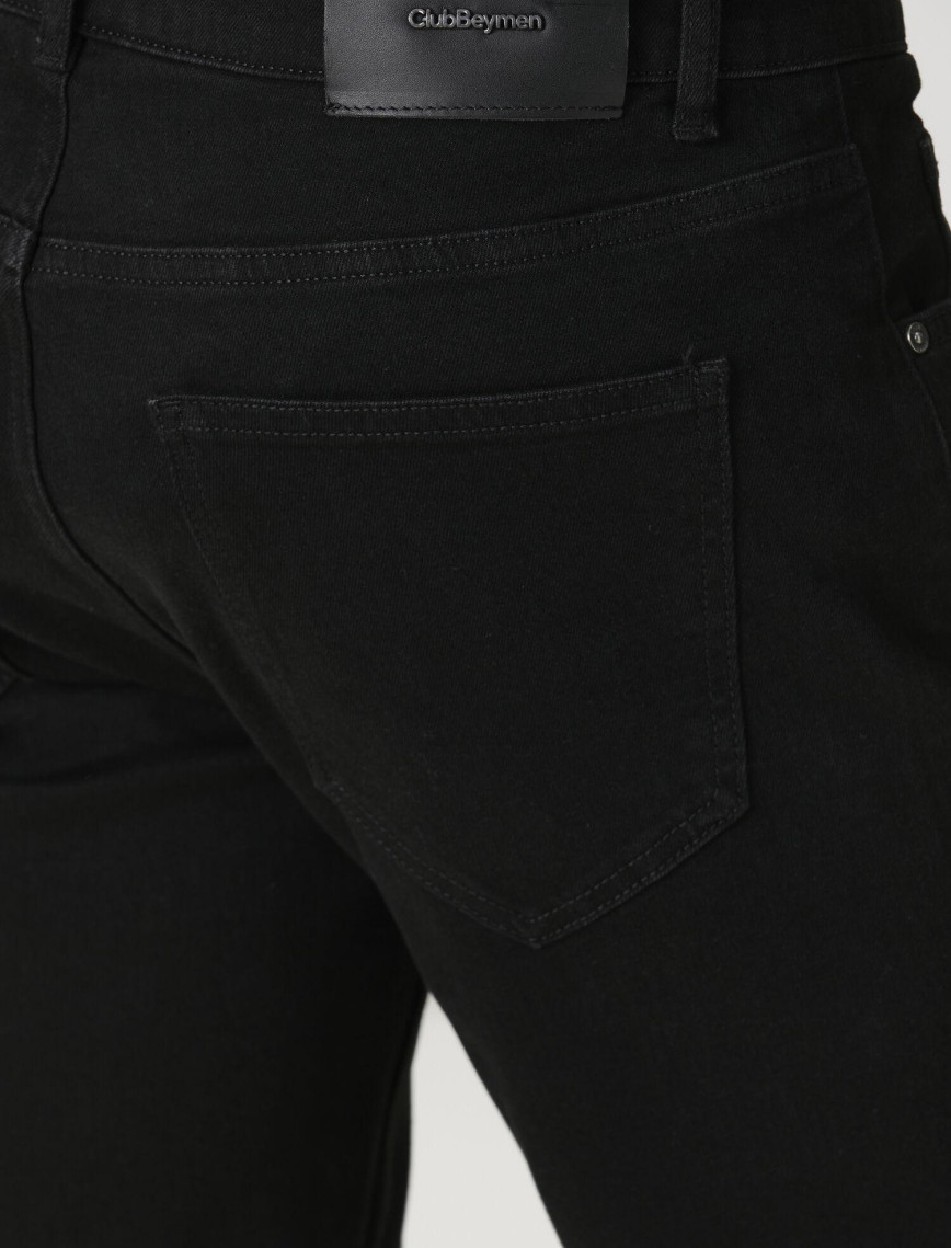 Beymen Club Erkek Slim Fit Siyah Jean Pantolon