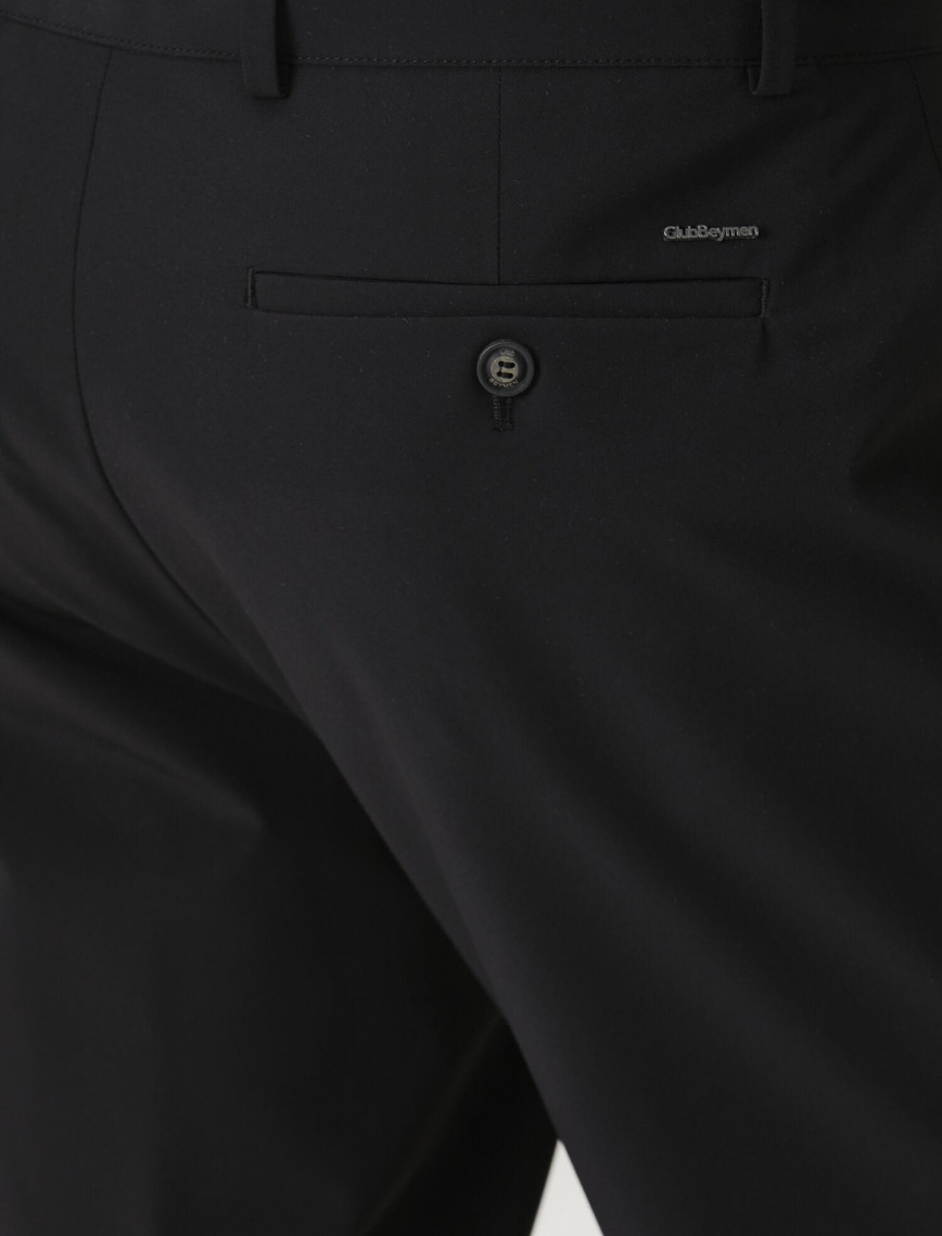 Beymen Club Erkek Siyah Beli Kordonlu Pantolon Beymen Club Erkek Siyah Beli Kordonlu Pantolon