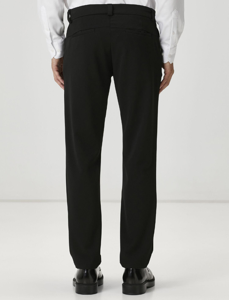 Beymen Club Erkek Slim Fit Jasmin Siyah Chino Pantolon