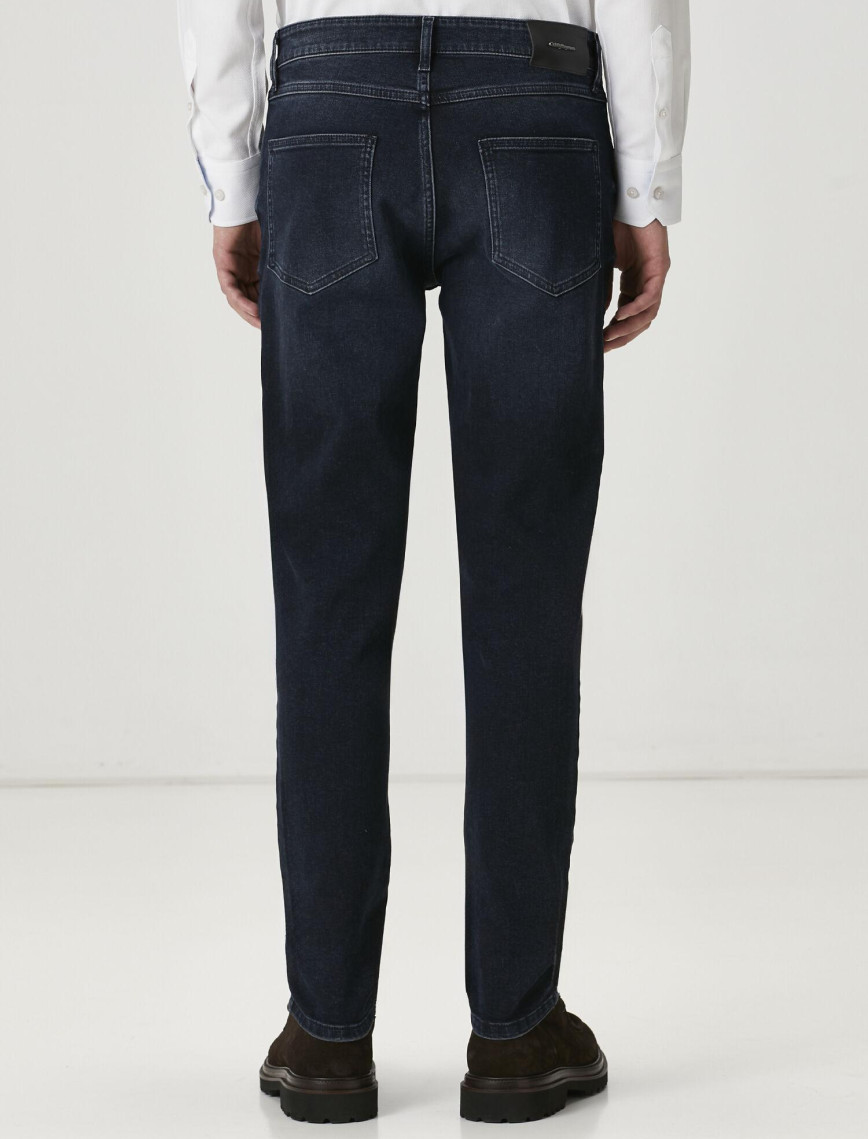 Beymen Club Erkek İndigo Slim Fit Jean Pantolon Beymen Club Erkek İndigo Slim Fit Jean Pantolon