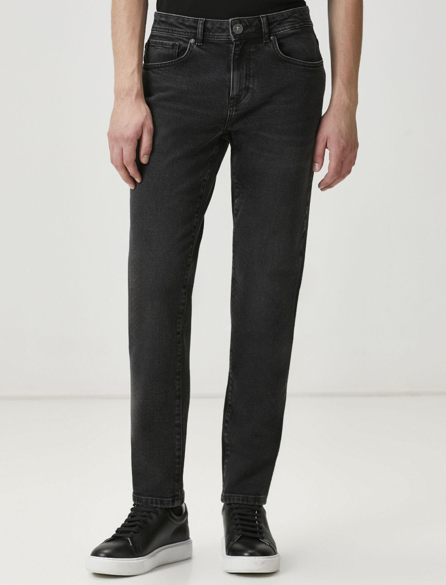 Beymen Club Erkek Siyah Slim Fit Jean Pantolon Beymen Club Erkek Siyah Slim Fit Jean Pantolon