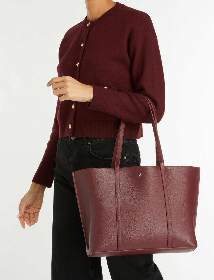 Beymen Club Kadın Picollo Bordo Alışveriş Çantası