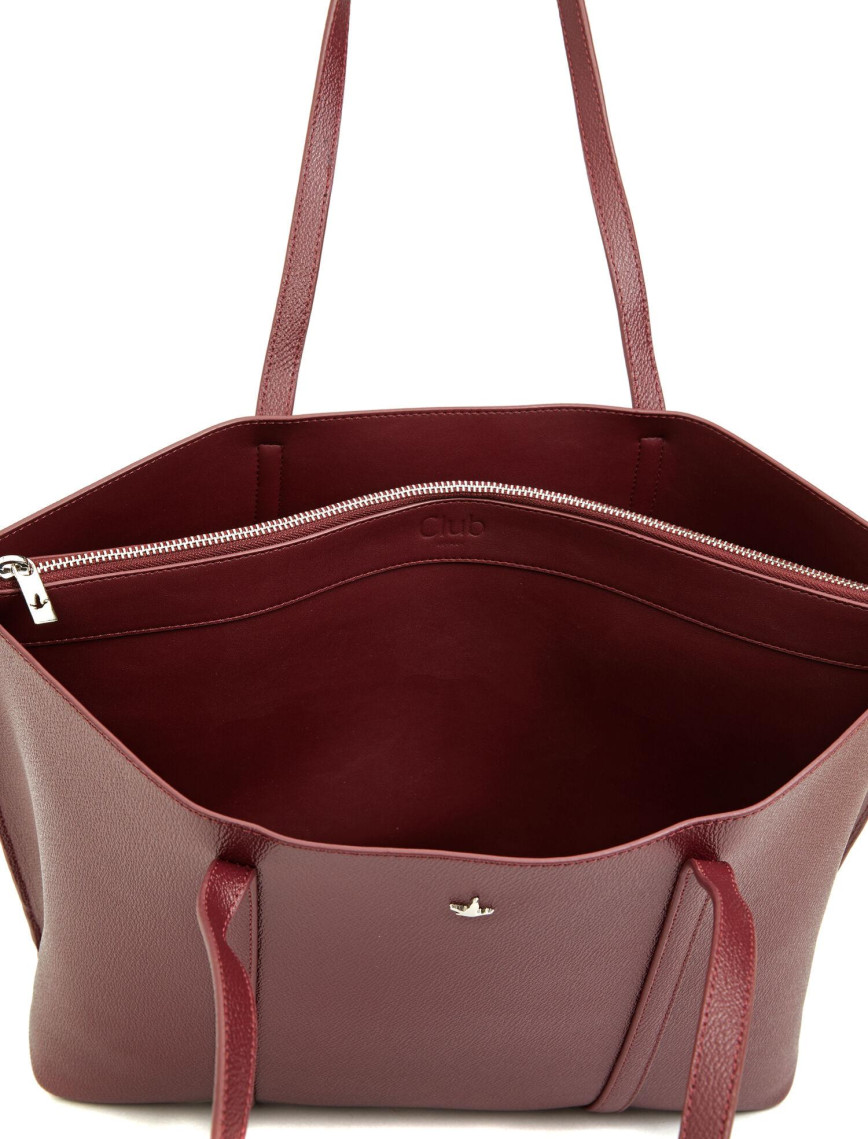 Beymen Club Kadın Picollo Bordo Alışveriş Çantası