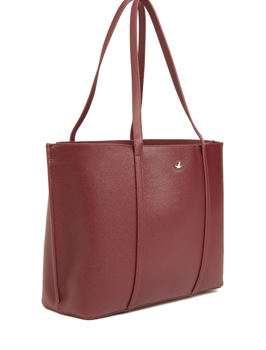 Beymen Club Kadın Picollo Bordo Alışveriş Çantası