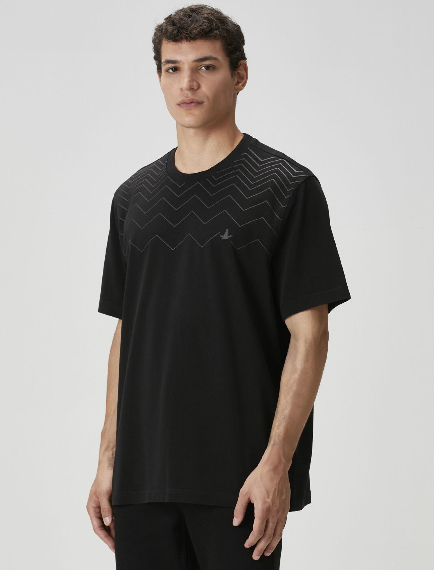 Beymen Club Erkek Siyah Logo Baskılı T-shirt Beymen Club Erkek Siyah Logo Baskılı T-shirt