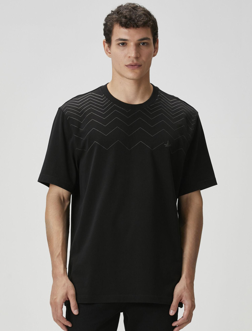 Beymen Club Erkek Siyah Logo Baskılı T-shirt Beymen Club Erkek Siyah Logo Baskılı T-shirt