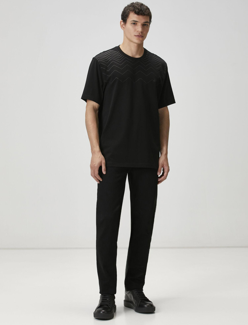 Beymen Club Erkek Siyah Logo Baskılı T-shirt Beymen Club Erkek Siyah Logo Baskılı T-shirt