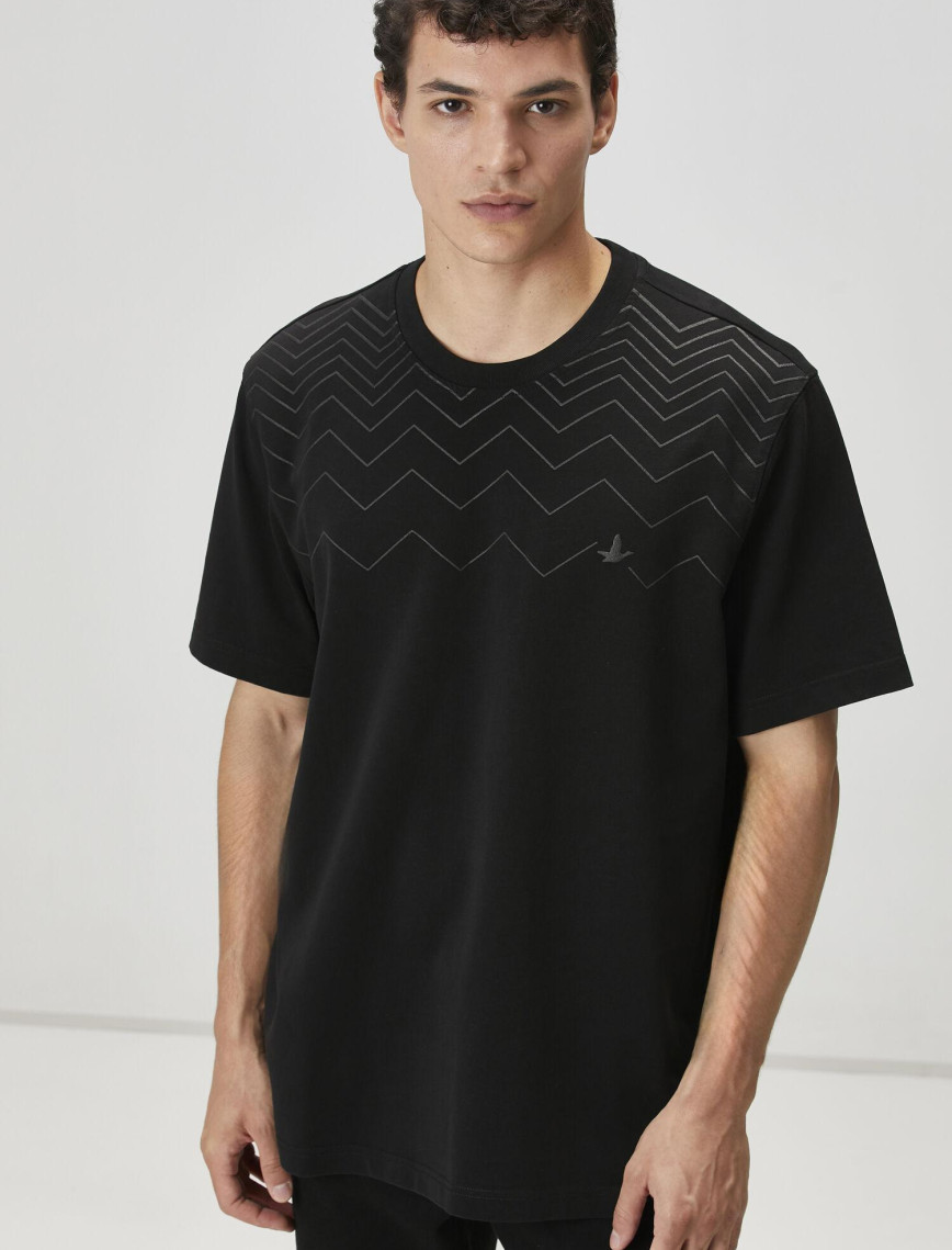 Beymen Club Erkek Siyah Logo Baskılı T-shirt Beymen Club Erkek Siyah Logo Baskılı T-shirt