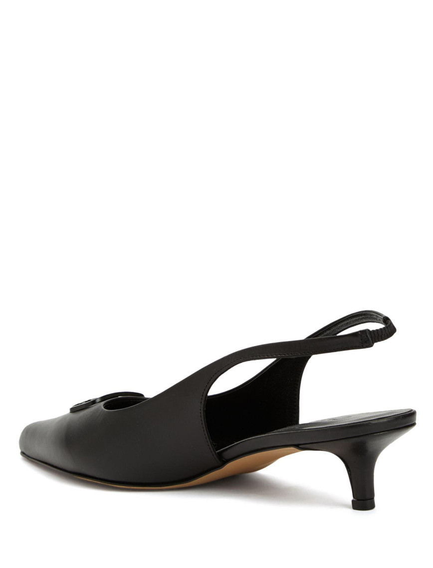 Beymen Club Kadın Siyah Deri Topuklu Ayakkabı Beymen Club Kadın Siyah Deri Topuklu Ayakkabı