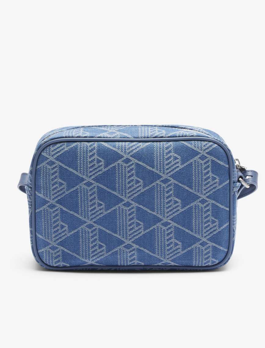 Lacoste Heritage Kadın Monogram Mavi Postacı Çantası Lacoste Heritage Kadın Monogram Mavi Postacı Çantası