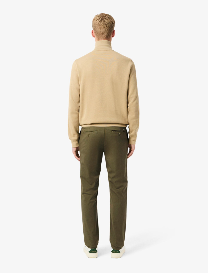 Lacoste Erkek Slim Fit Haki Chino Pantolon Lacoste Erkek Slim Fit Haki Chino Pantolon