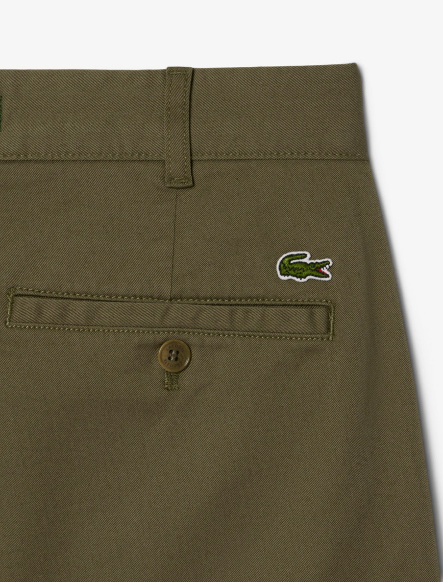 Lacoste Erkek Slim Fit Haki Chino Pantolon Lacoste Erkek Slim Fit Haki Chino Pantolon