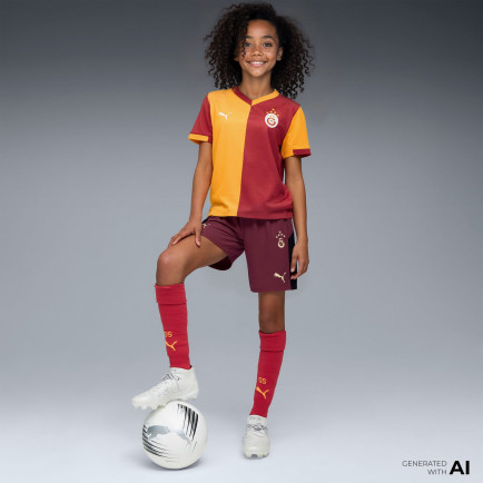 Puma Galatasaray S.K. 25-26 Çocuk Kırmızı Futbol Şortu Puma Galatasaray S.K. 25-26 Çocuk Kırmızı Futbol Şortu