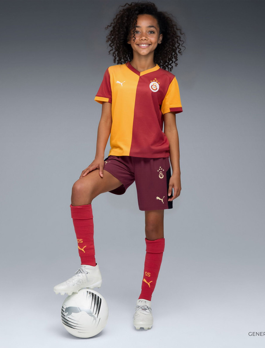 Puma Galatasaray S.K. 25-26 Çocuk Kırmızı Futbol Şortu Puma Galatasaray S.K. 25-26 Çocuk Kırmızı Futbol Şortu