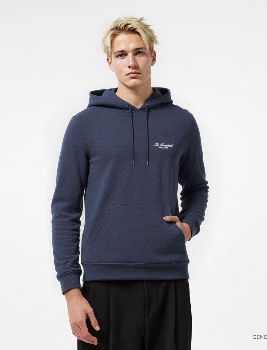 The Hundreds Vibes Pullover Erkek Lacivert Hoodie The Hundreds Vibes Pullover Erkek Lacivert Hoodie