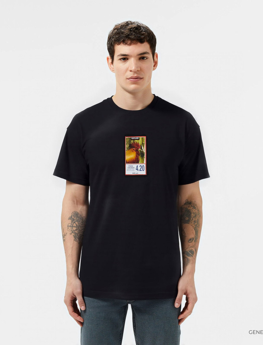 Huf Fried Erkek Siyah T-Shirt