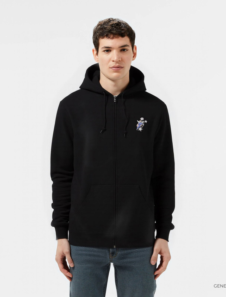 Huf Cupid F/Z Erkek Siyah Hoodie Huf Cupid F/Z Erkek Siyah Hoodie