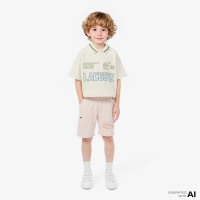 Lacoste Erkek Çocuk Baskılı Açık Pembe Şort Lacoste Erkek Çocuk Baskılı Açık Pembe Şort