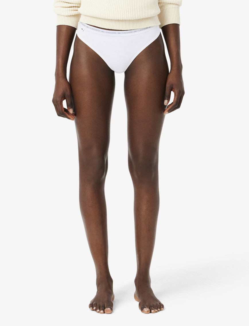 Lacoste Kadın Regular Fit 3'lü Renkli Külot Lacoste Kadın Regular Fit 3'lü Renkli Külot