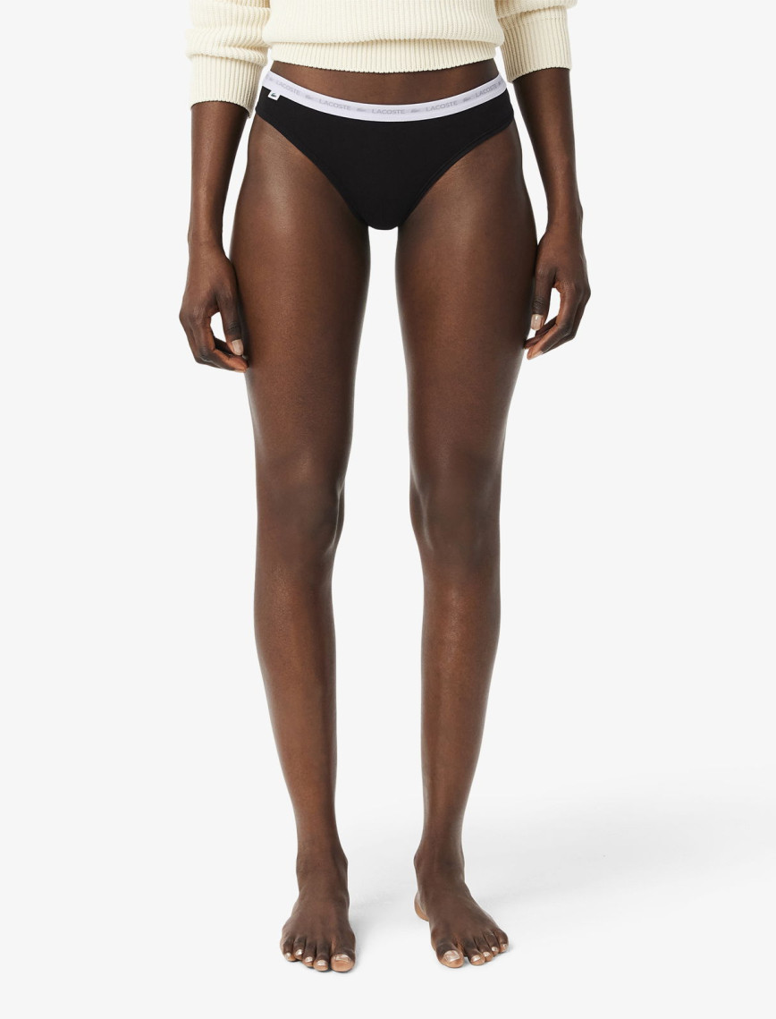 Lacoste Kadın Regular Fit 3'lü Renkli Külot Lacoste Kadın Regular Fit 3'lü Renkli Külot