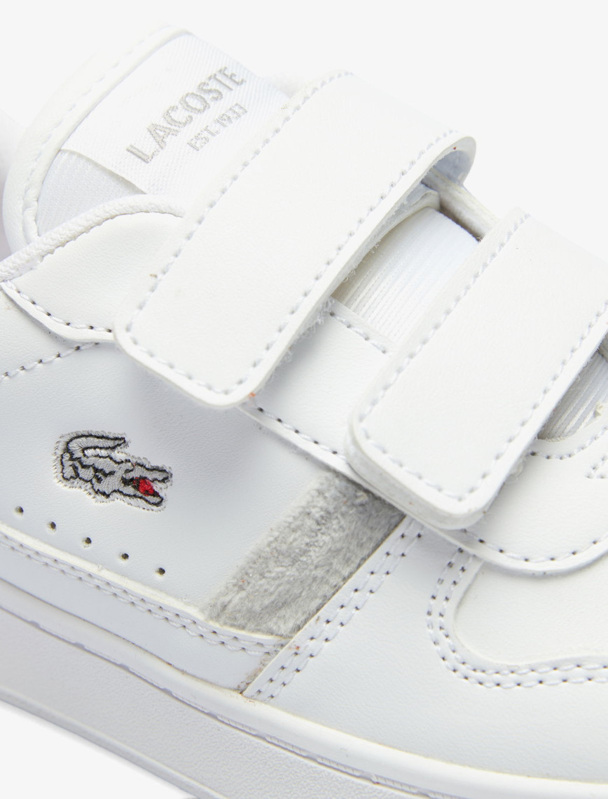 Lacoste T-Clip Set Çocuk Beyaz Sneaker Lacoste T-Clip Set Çocuk Beyaz Sneaker