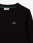 Lacoste Çocuk Bisiklet Yaka Siyah Sweatshirt Lacoste Çocuk Bisiklet Yaka Siyah Sweatshirt
