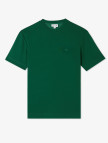 Lacoste Erkek Oversize Fit Bisiklet Yaka Yeşil T-Shirt Lacoste Erkek Oversize Fit Bisiklet Yaka Yeşil T-Shirt