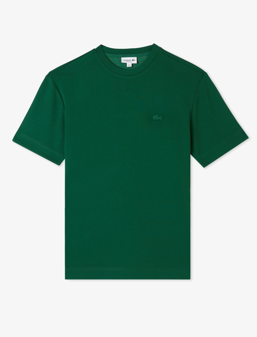 Lacoste Erkek Oversize Fit Bisiklet Yaka Yeşil T-Shirt Lacoste Erkek Oversize Fit Bisiklet Yaka Yeşil T-Shirt