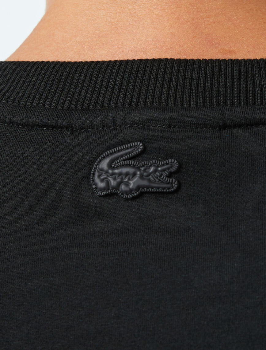 Lacoste Erkek Regular Fit Bisiklet Yaka Baskılı Siyah T-Shirt Lacoste Erkek Regular Fit Bisiklet Yaka Baskılı Siyah T-Shirt