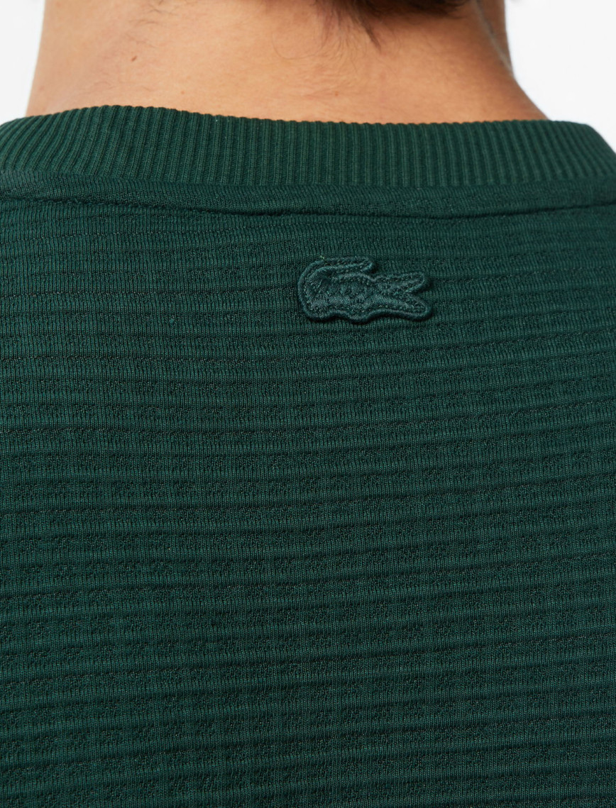 Lacoste Erkek Uzun Kollu Bisiklet Yaka Yeşil T-Shirt Lacoste Erkek Uzun Kollu Bisiklet Yaka Yeşil T-Shirt