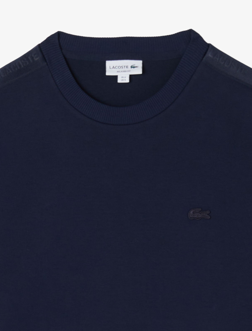 Lacoste Erkek Relaxed Fit Bisiklet Yaka Lacivert Sweatshirt Lacoste Erkek Relaxed Fit Bisiklet Yaka Lacivert Sweatshirt