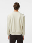 Lacoste Erkek Relaxed Fit Bisiklet Yaka Açık Krem Sweatshirt Lacoste Erkek Relaxed Fit Bisiklet Yaka Açık Krem Sweatshirt