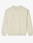 Lacoste Erkek Relaxed Fit Bisiklet Yaka Açık Krem Sweatshirt Lacoste Erkek Relaxed Fit Bisiklet Yaka Açık Krem Sweatshirt