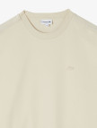 Lacoste Erkek Relaxed Fit Bisiklet Yaka Açık Krem Sweatshirt Lacoste Erkek Relaxed Fit Bisiklet Yaka Açık Krem Sweatshirt