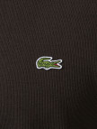 Lacoste Erkek Regular Fit Uzun Kollu Bisiklet Yaka Kahverengi T-Shirt