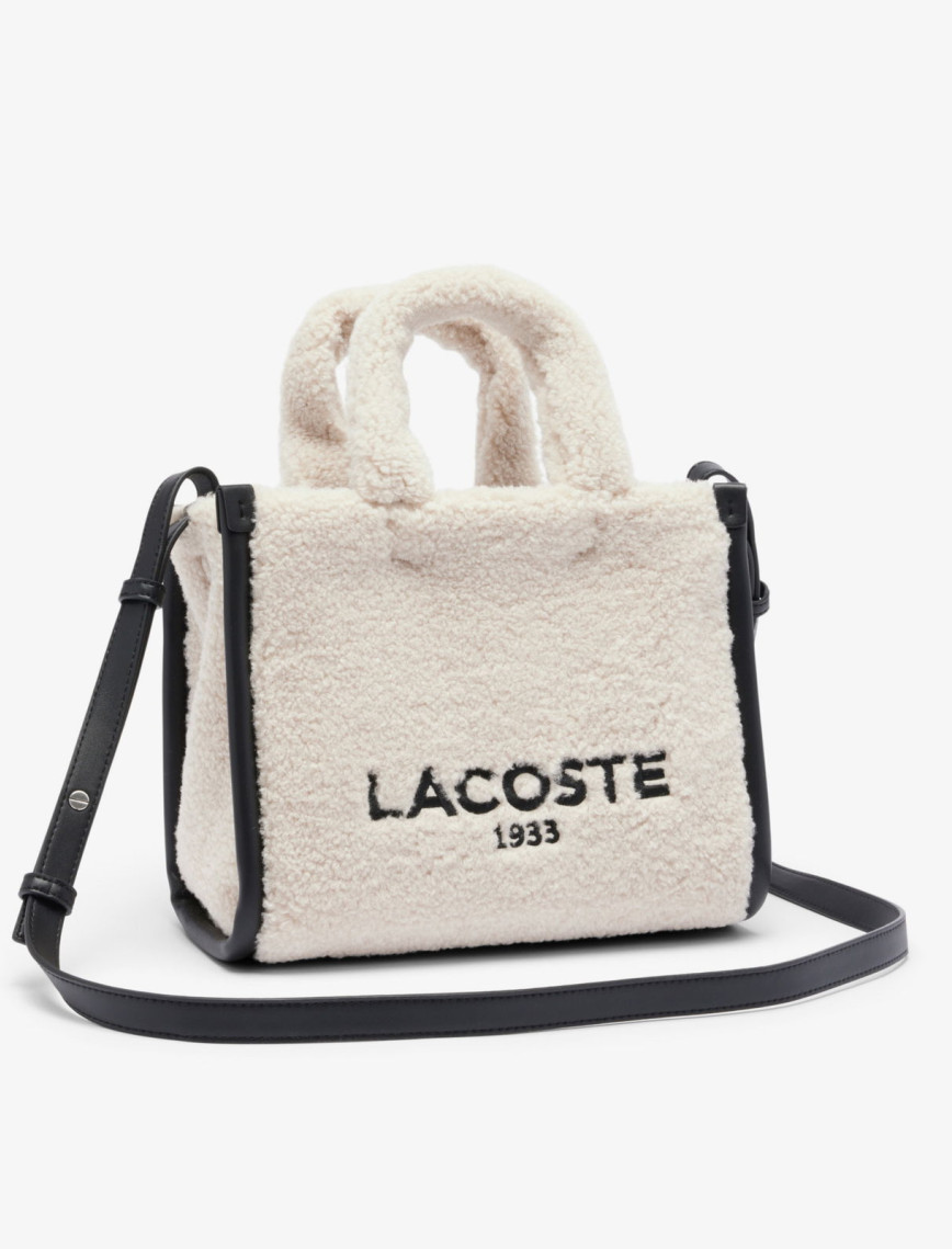 Lacoste Heritage Kadın Baskılı Krem Omuz Çantası