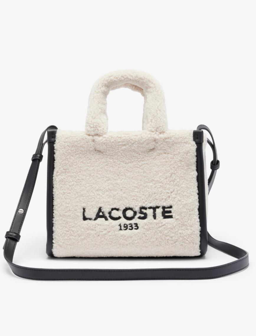 Lacoste Heritage Kadın Baskılı Krem Omuz Çantası