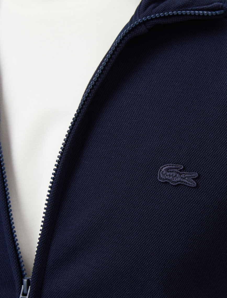 Lacoste Erkek Slim Fit Fermuarlı Lacivert Sweatshirt Lacoste Erkek Slim Fit Fermuarlı Lacivert Sweatshirt