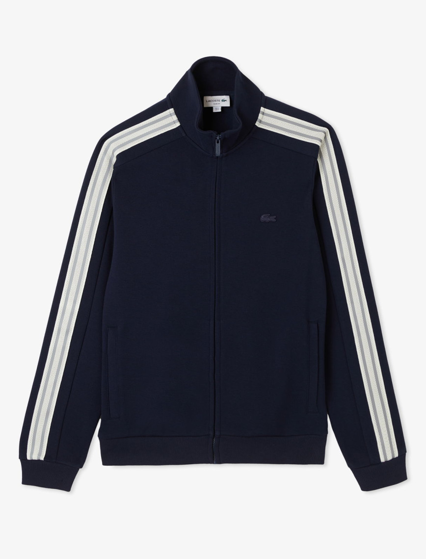 Lacoste Erkek Slim Fit Fermuarlı Lacivert Sweatshirt Lacoste Erkek Slim Fit Fermuarlı Lacivert Sweatshirt