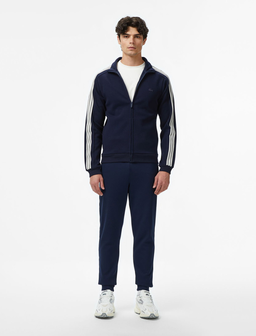 Lacoste Erkek Slim Fit Fermuarlı Lacivert Sweatshirt Lacoste Erkek Slim Fit Fermuarlı Lacivert Sweatshirt