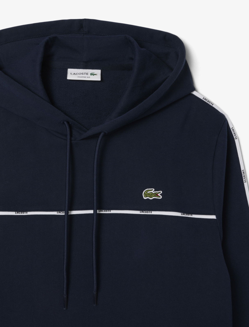 Lacoste Erkek Classic Fit Kapüşonlu Lacivert Sweatshirt Lacoste Erkek Classic Fit Kapüşonlu Lacivert Sweatshirt