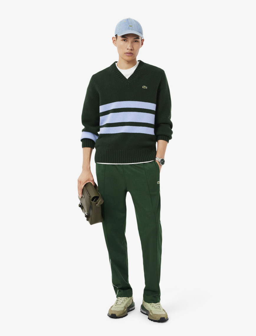 Lacoste Erkek Deri Yeşil Omuz Çantası Lacoste Erkek Deri Yeşil Omuz Çantası