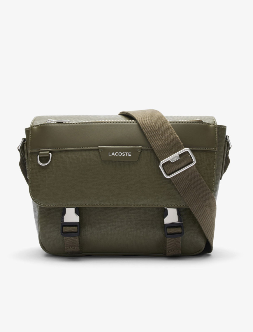 Lacoste Erkek Deri Yeşil Omuz Çantası Lacoste Erkek Deri Yeşil Omuz Çantası