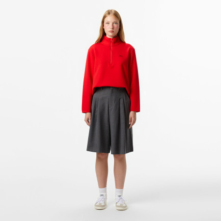 Lacoste Kadın Gri Bermuda Şort Lacoste Kadın Gri Bermuda Şort