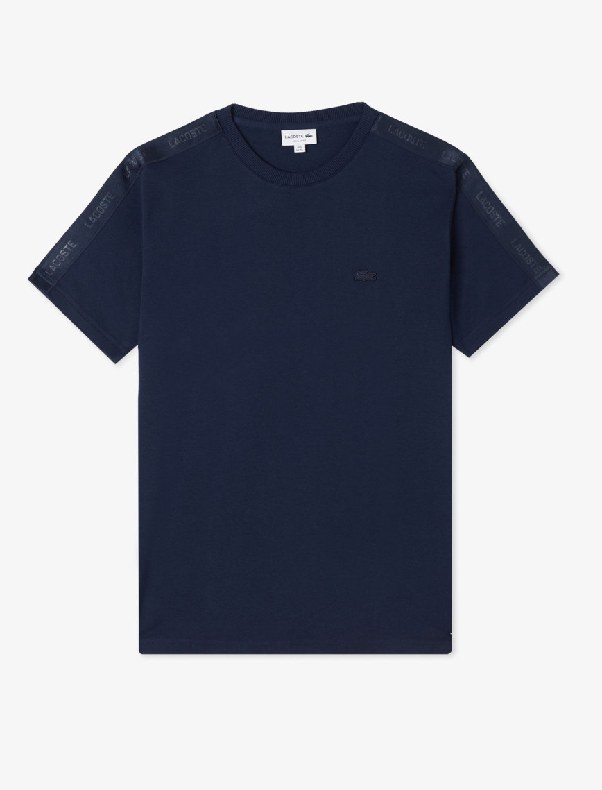 Lacoste Erkek Oversize Fit Bisiklet Yaka Lacivert T-Shirt Lacoste Erkek Oversize Fit Bisiklet Yaka Lacivert T-Shirt