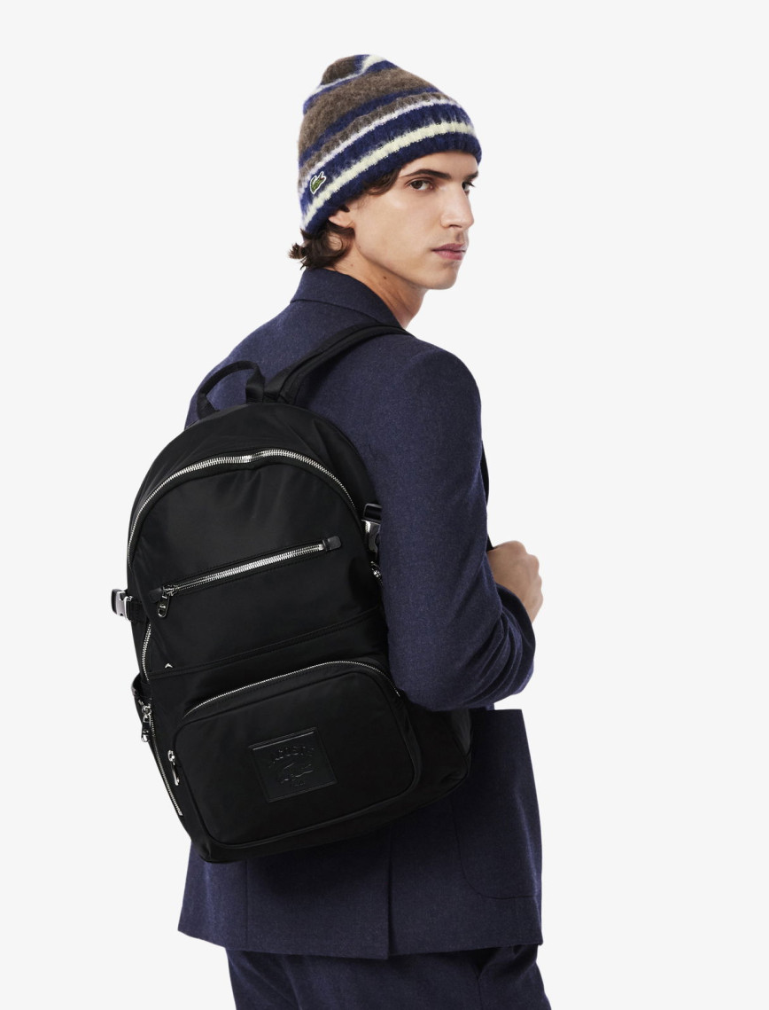 Lacoste Erkek Siyah Sırt Çantası Lacoste Erkek Siyah Sırt Çantası