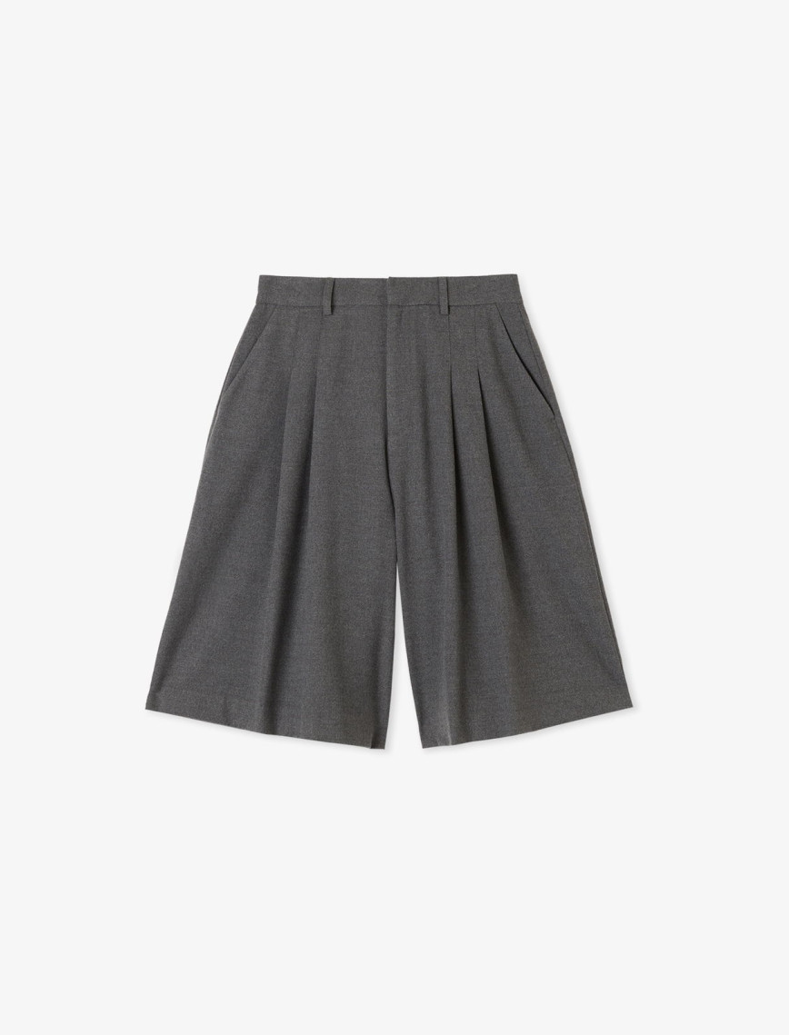 Lacoste Kadın Gri Bermuda Şort Lacoste Kadın Gri Bermuda Şort