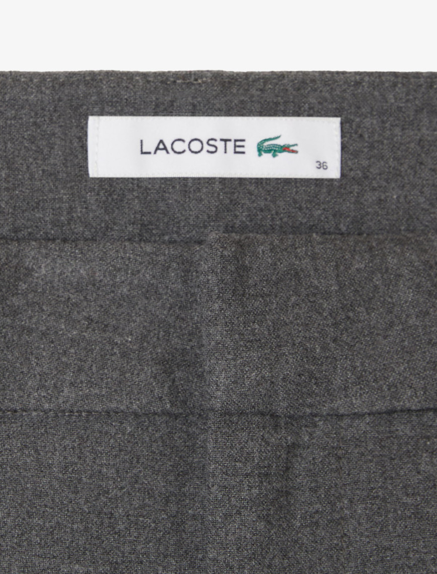 Lacoste Kadın Gri Bermuda Şort Lacoste Kadın Gri Bermuda Şort